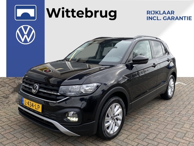 VOLKSWAGEN T-CROSS 1.0 TSI Life / AUTOMAAT/ PARK. SENSOREN/ ADAPT. CRUISE/ APP CONNECT/ NAVI/ AIRCO/ DAB/ 16