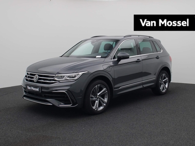 VOLKSWAGEN TIGUAN 1.4 TSI eHybrid R-Line 245 PK | Plug-in Hybride | Automaat | Navigatie | Camera | Panoramadak | Trekhaak | Head-up display | Parkeersensoren | Assistance Pakket | 3-zone Climate Control | LED | Stoelverwarming | Stuurverwarming | Adaptive cruise contro...