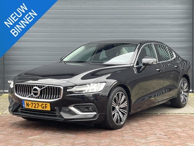 VOLVO S60 2.0 B3 INSCRIPTION I NAVI I TREKHAAK I LEDEREN BEKLEDING I APPLE/ANDROID I STOEL EN STUUR VERWARMING