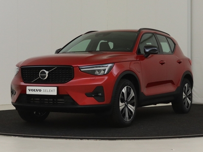 VOLVO XC40 T5 Recharge Ultimate Dark | Trekhaak | Schuif-/kanteldak | Leder | 360 camera