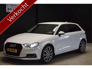 Audi A3 Sportback 1.0 TFSI Navi Virtual Cock Clima, Adapt Cruise 18 Inch en Xenon Zeer Mooi