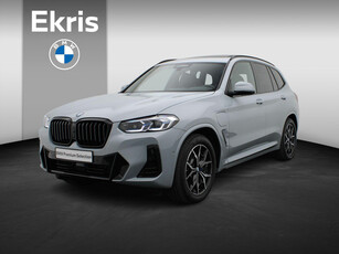 BMW X3 xDrive30e M Sportpakket | Trekhaak | Driving Assistant Professional | Parking Assistant Plus | Glazen panoramadak | Head-Up Display | Harman Kardon | 21''