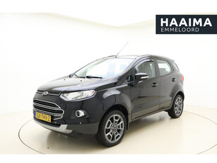 Ford EcoSport 1.0 EcoBoost Titanium | Trekhaak | Lederen bekleding | Climate Control | Parkeersensoren | Keyless Entry/Start | Start/stop | Licht metalen velgen |