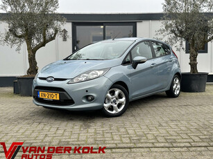 Ford Fiesta 1.25 Ghia 5 Deurs Lichtmetaal Sensoren Nieuwe APK!