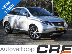 Lexus RX 450h 4WD President automaat / hybride V6 / camera / leer / panoramadak / cruise control / trekhaak /navi / parkeersensoren / 19 inch LM-velgen /