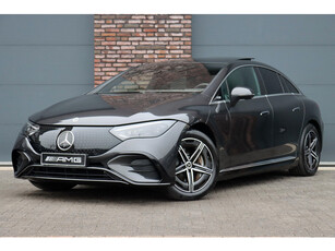 Mercedes-Benz EQE 350 AMG Line 89 kWh | Achterasbesturing | Distronic+ | Burmester | Panoramadak | Digital Light | Warmtepomp | Memory | Keyless Go | Surround Camera | HUD |