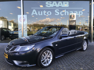 Saab 9-3 Cabrio 1.8t Vector TX Automaat | Rijklaar incl garantie | Meesturende xenon Carbon Navigatie Blauwe kap