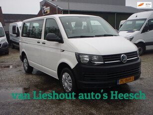 Volkswagen Transporter Kombi 2.0 TSI L1 9 persoons personenbus benzine aardgas cng VW bj 17