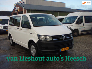 Volkswagen Transporter Kombi VW 9 persoons personenbus aardgas benzine cng bj 17