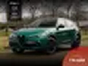 Alfa Romeo Stelvio 2.9 V6 AWD Q Verde Montreal Dak Akra BTW 21inch Bellissimo!