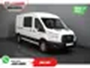 Ford Transit 2.0 TDCI 130 pk L3H2 DC Dubbel Cabine 7 Pers. / Adapt. Cruise/ Riem V.V./ CarPlay/ PDC/