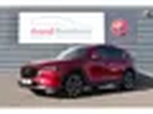 Mazda CX-5 Automaat 2.0 e-SkyActiv-G M Hybrid 165 Exclusive-Line - Zwart leer pakket