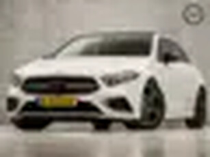 Mercedes-Benz A-Klasse 180 AMG Sport Automaat (SCHUIFDAK, APPLE CARPLAY, GROOT NAVI, CAMERA, LEDER/A