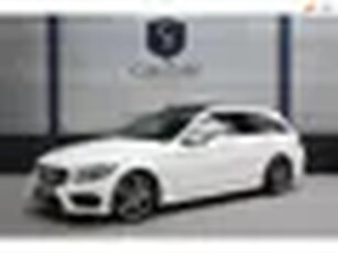 Mercedes-Benz C-klasse Estate 400 4MATIC AMG LED/SFEER/PANO/LEER+S.VERWARMING+VERKOELING/CAM/18