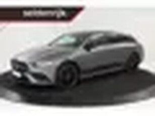 Mercedes-Benz CLA-klasse 250e AMG Night Stoelventilatie Adaptive cruise 360 camera Leder