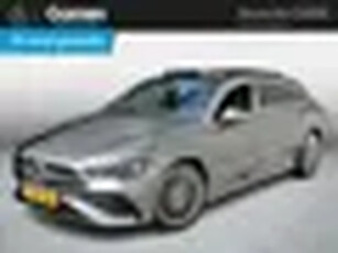 Mercedes-Benz CLA-klasse Shooting Brake 180 AMG Bahia Bruin interieur Panoramadak