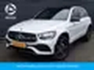 Mercedes-Benz GLC 300e 4MATIC AMG Night Plug in Hybrid 320pk PHEV Panodak Trekhaak af Fabriek