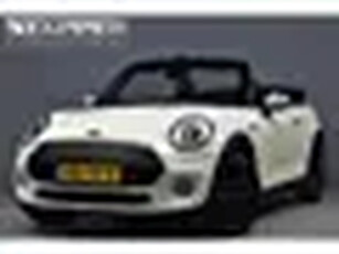 MINI Cabrio 1.5 136pk Cooper Pepper Serious Business Sportstoelen/Leer/Stoelverw./Led/Keyless/Navi/L