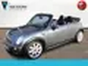 MINI Cabrio 1.6 Cooper S Chili Automaat , incl. windscherm, goed onderhouden, 170 pk.