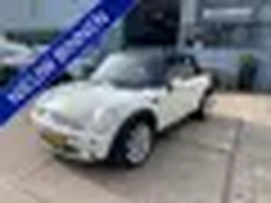 MINI Cabrio rijd top 1.6 Cooper/ leer automaat !! 4 jaar terug nieuwe automaat.