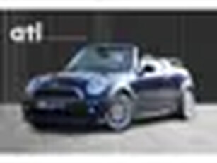 Mini Mini Cabrio 1.6 Cooper S Chili JCW, AUT, Leder, Xenon, Navi, Keyless, Alarm, PDC, Stoelverwarmi