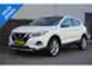 Nissan Qashqai 1.3 DIG-T 140PK/Led-Koplampen/Panodak/ White Metallic/19Inch.