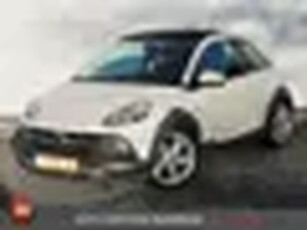 Opel ADAM 1.0 Turbo Rocks, Cabriodak, Stoel en Stuurverwarming, ORG NL! 18 Inch, half leder, mooie c