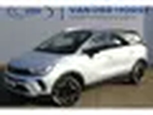 Opel Crossland 1.2-110pk Turbo 'Elegance'. Mooie en luxe hoogzitter met weinig km's ! Volautm. airco