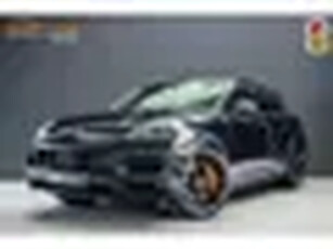 Porsche Cayenne Coupé 4.0 640pk Turbo GT carbon exterieurpakketoranje remklauwen en oranje stiksel