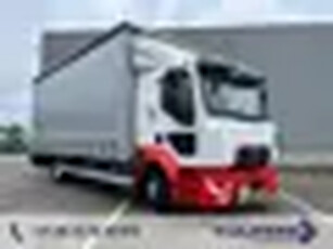 Renault D 210 Euro 6 / 12 Ton / 282 dkm / Schuifzeil / Laadklep / APK TUV 07-25