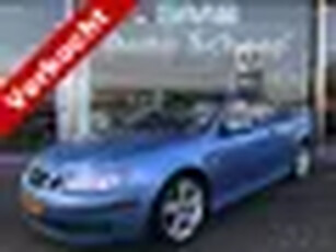 Saab 9-3 Cabrio 1.8t Automaat Rijklaar incl garantie Afneembare trekhaak Airco Leer Parkeersenso