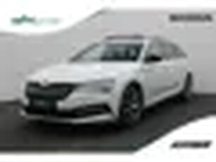 Skoda Superb Combi 1.4 TSI 218 pk DSG iV Sportline Business Panoramadak Trekhaak Geheugenstoel