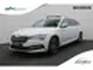 Skoda Superb Combi 1.4 TSI 218PK DSG iV Laurin & Klement Pano Leder Geheugenstoelen Matrix L