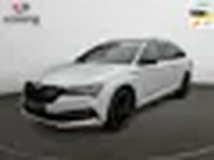 Skoda Superb Combi 1.4 TSI iV Business Edition Plus Memory Sportline 218PK Pano Trekhaak Navi Elektr