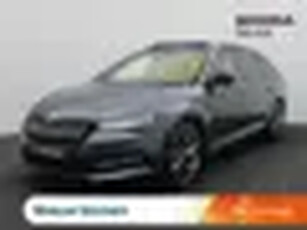 Skoda Superb Combi 1.4 TSI iV Sportline Business 218PK DSG matrix led, trekhaak, 360gr. camera, schu