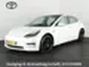 Tesla Model 3 Long Range AWD 75 kWh 400 km actieradius! Navigatie Panoramadak Lederen bekled