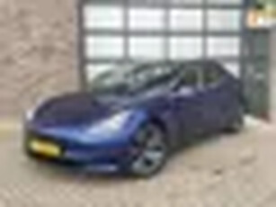 Tesla Model 3 Long Range Dual Motor AWD 75 kWh SOH 88% TREKHAAK AUTOPILOT Incl. BTW Blauw