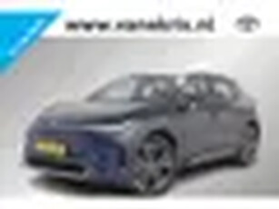 Toyota bZ4X Premium 71 kWh, Panodak, Demo voordeel, Luxe, Sensoren, Stuur, Stoel en Voorruit verwarm