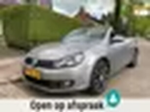 Volkswagen Golf Cabriolet 1.4 TSI 161 PK DSG Aut leder xenon navigatie 18'' vlg stoelverwarming