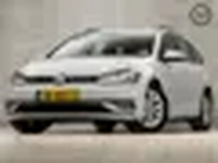 Volkswagen GOLF Variant 1.5 TSI Sportline 131Pk (4 CILINDER, APPLE CARPLAY, GROOT NAVI, CLIMATE, ADAPTIVE CRUISE, SPORTSTOELEN, PARKEERSENSOREN, TREKHAAK, LM VELGEN, NIEUWSTAAT)