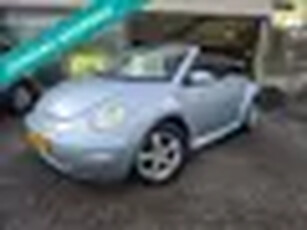 Volkswagen New Beetle Cabriolet 1.6 Turijn Comfort 1E EIGENAAR 12MND GARANTIE CABRIO AIRCO