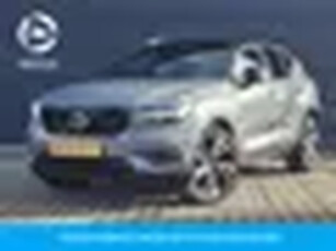 Volvo XC40 T5 Recharge R-Design Thunder Grey Plug in Hybrid 261pk PHEV Panodak Alcantara Sportst