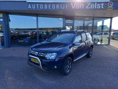 Dacia Duster 1.2 TCe 4x2 Prestige, Airco, Navigatie, Multimedia, BT telefoonverbinding, Parkeersensoren, Stoelverwarming , Lederen bekleding, Bull Bar, Inclusief BOVAG garantie