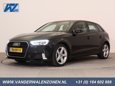 Audi A3 Sportback 1.0 TFSI 116pk Sport Lease Edition AIRCO NAVI LED ZWART.SPORT.STOF PDC CRUISEC. 17''