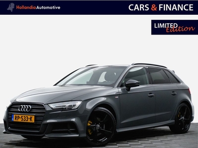 Audi A3 Sportback 116pk TFSI Aut Sport S Line Edition (nardo,leer,matrix,navi,sfeerverlichting)