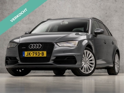 Audi A3 Sportback 1.4 e-tron PHEV Sport Plus 204Pk Automaat (GROOT NAVI, CLIMATE, KEYLESS, GETINT GLAS, SPORTSTOELEN, DAKRAILS, NIEUWE APK, PARKEERSENSOREN, NIEUWSTAAT)