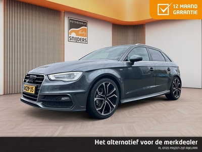 Audi A3 Sportback 1.4 TFSI S-LINE Ambition Pro Line, Orig.NL - 12 MND GARANTIE | LED Plus | NAVI | Leder S-Line | F1 flippers -RIJKLAAR