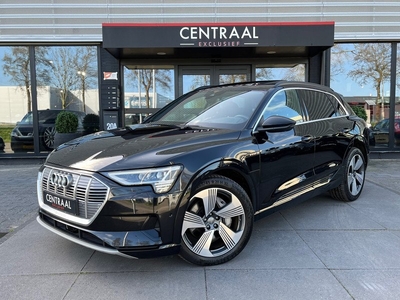 Audi E-tron 55 Quattro Pro Line Plus (Incl Btw) 95 kWh 360PK|Pano|B&O|360Camera|HUD|Memory|Carplay|Ambient Light|Leder