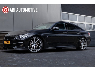 BMW 4 Serie Gran Coupé 420d 220pk High Executive M-Sportpakket / M-Performance/ Schuifdak/ Leder/ Sportstoelen/ Stoel.verw/ Navigatie/ Park.sens/ 19 inch lmv