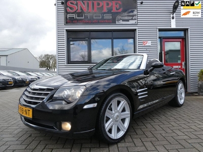 Chrysler Crossfire Cabrio 3.2 V6 -CABRIO-AUTOMAAT-VOLLEDER-STOELVERWARMING-ELEK. CABRIOKAP-19'' LICHTMETALEN VELGEN-INFINITI SOUND